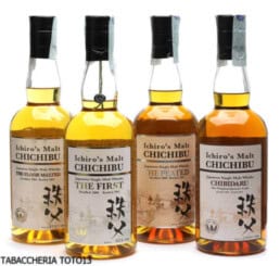 Birra di malto Ichiro Chichibu, distillato giapponese di alta qualità.